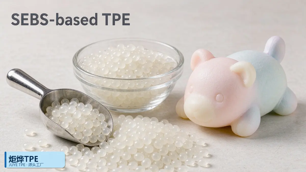 TPE 解压玩具怎么选料？超软 Shore 00A 0–20A、回弹 0.3–3 秒可调、成本为硅胶 1/3–1/8，附儿童玩具合规与避坑。